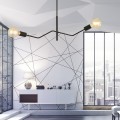 Lampa sufitowa loftowa FRIX 2 BLACK