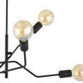 Lampa sufitowa loftowa FRIX 4 BLACK