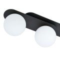 Lampa sufitowa PLAZA 3 BLACK/OPAL