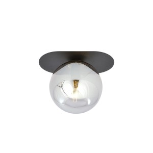 Lampa sufitowa PLAZA 1 BLACK/GRAFIT