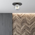 Lampa sufitowa PLAZA 1 BLACK/GRAFIT