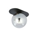 Lampa sufitowa PLAZA 1 BLACK/GRAFIT