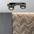 Lampa sufitowa PLAZA 2 BLACK/STRIPE