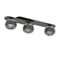 Lampa sufitowa PLAZA 3 BLACK/STRIPE