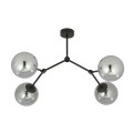 Lampa sufitowa SPACE 4 BLACK/GRAFIT