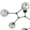 Lampa sufitowa SPACE 6 BLACK/GRAFIT