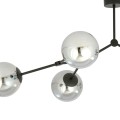 Lampa sufitowa SPACE 6 BLACK/GRAFIT