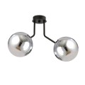 Lampa sufitowa NOVA 2 BLACK/GRAFIT