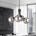 Lampa wisząca NOVA 4 BLACK/GRAFIT