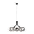 Lampa wisząca NOVA 5 BLACK/GRAFIT