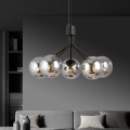 Lampa wisząca NOVA 5 BLACK/GRAFIT