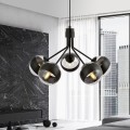 Lampa wisząca NOVA 5 BLACK/STRIPE