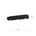 Lampa sufitowa KENNO 3 BLACK