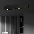 Lampa sufitowa KENNO 4 BLACK