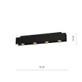 Lampa sufitowa KENNO 4 BLACK