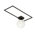 Lampa sufitowa IMAGO 1A BLACK/OPAL