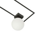 Lampa sufitowa IMAGO 1A BLACK/OPAL