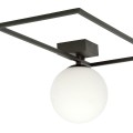 Lampa sufitowa IMAGO 1A BLACK/OPAL