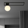 Lampa sufitowa IMAGO 1B BLACK/OPAL
