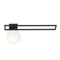 Lampa sufitowa IMAGO 1C BLACK/OPAL