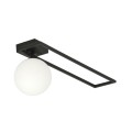 Lampa sufitowa IMAGO 1C BLACK/OPAL