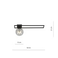 Lampa sufitowa IMAGO 1C BLACK/GRAFIT
