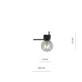 Lampa sufitowa IMAGO 1G BLACK/GRAFIT