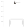 Lampa sufitowa IMAGO 1C BLACK/STRIPE