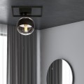 Lampa sufitowa IMAGO 1E BLACK/STRIPE