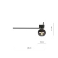 Lampa sufitowa IMAGO 1F BLACK/STRIPE