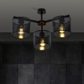 Lampa sufitowa abażur JORDAN 3 BLACK