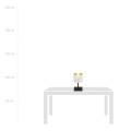 Lampa stołowa JORDAN LN1 WHITE/GOLD