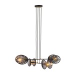 Lampa wisząca PLAYA 4 BLACK