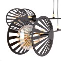 Lampa wisząca PLAYA 4 BLACK