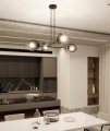 Lampa wisząca PLAYA 4 BLACK