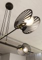 Lampa wisząca PLAYA 4 BLACK