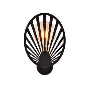 Kinkiet metalowy PLAYA K1 BLACK