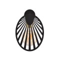 Kinkiet metalowy PLAYA K1 BLACK