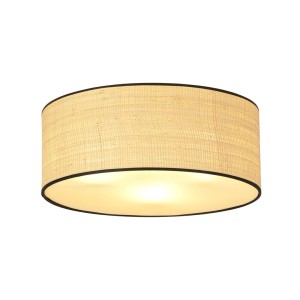 Lampa sufitowa abażur ASTON 3 RATTAN
