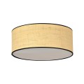 Lampa sufitowa abażur ASTON 3 RATTAN