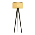 Lampa podłogowa ASTON LP1 BLACK/RATTAN