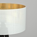 Lampa podłogowa ASTON LP1 WHITE/GOLD