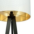 Lampa podłogowa ASTON LP1 WHITE/GOLD