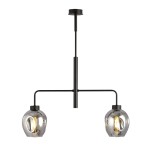 Lampa sufitowa LUKKA 2 BLACK/GRAFIT