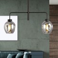 Lampa sufitowa LUKKA 2 BLACK/GRAFIT