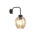 Kinkiet LUKKA K1 BLACK/MIODOWY