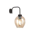 Kinkiet LUKKA K1 BLACK/MIODOWY