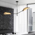 Lampa sufitowa VENE 2 BLACK/RATTAN