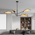Lampa sufitowa VENE 4 BLACK/RATTAN