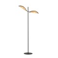 Lampa podłogowa VENE LP2 BLACK/RATTAN